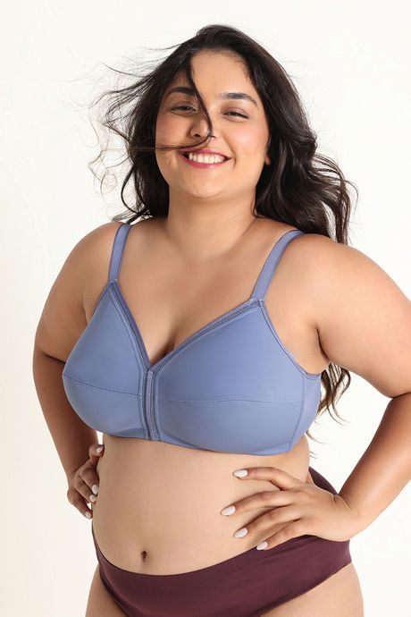 Zivame True Curv Cotton Laminated Non Wired Full Coverage Minimiser Bra - Wild Wind — image 2